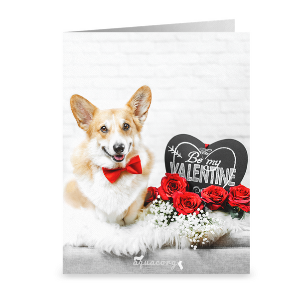 Valentine's Day "Be Mine"  Folded Cards