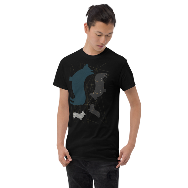 Mens: Modern Corgi Silhouette T-Shirt