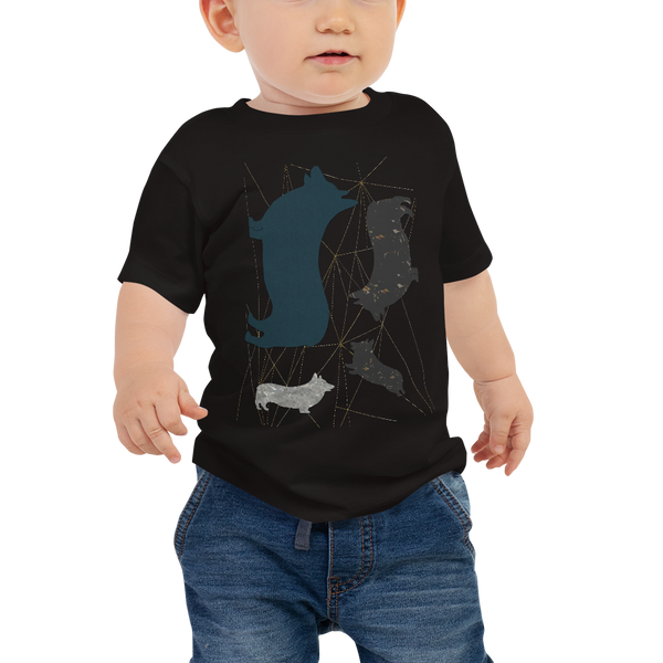 Babies: Modern Corgi Silhouette Jersey T-shirt