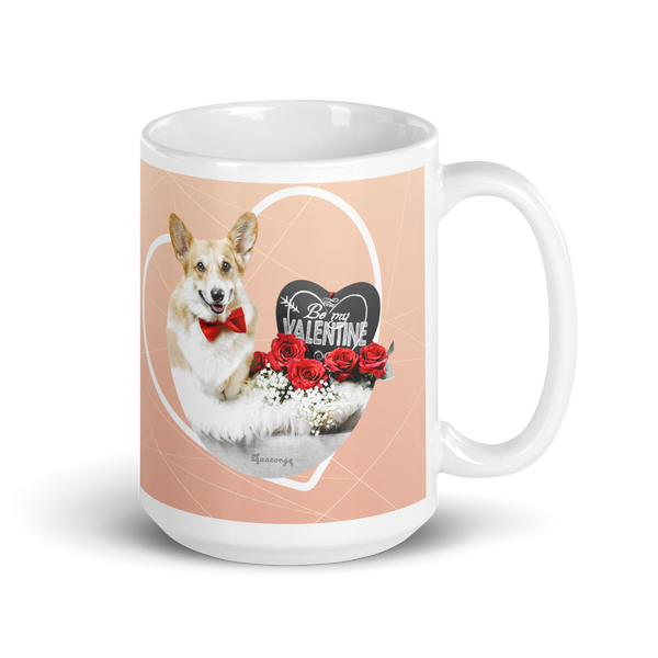 Corgi Valentine Mug