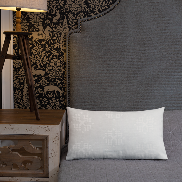 Corgi Premium Pillow - Corgi in the Pawlidays Mood