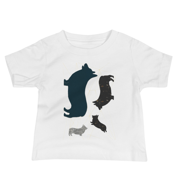 Babies: Modern Corgi Silhouette Jersey T-shirt