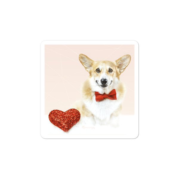 Sweet Corgi Bubble-free stickers