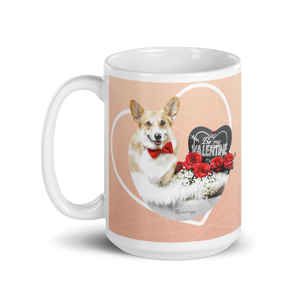 Corgi Valentine Mug