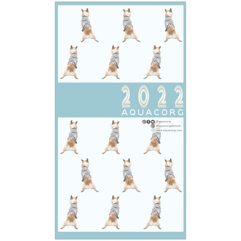AQUACORG Wall Calendars 2022 (FREE US FLAT SHIPPING!)