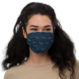 Corgi Pattern Face Mask