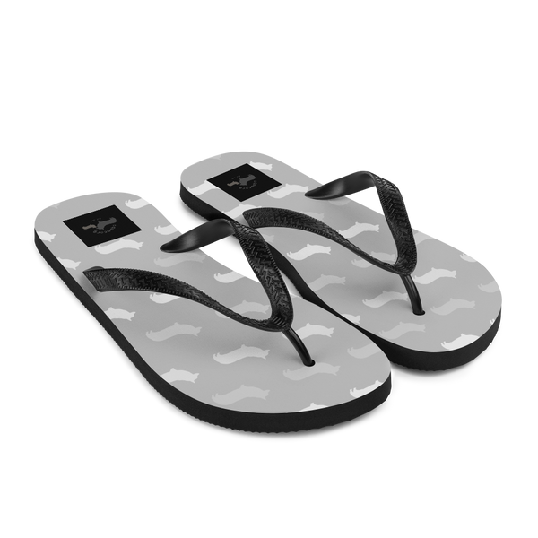 Corgi Pattern Flip-Flops