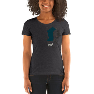 Womens: Modern Corgi Silhouette T-shirt